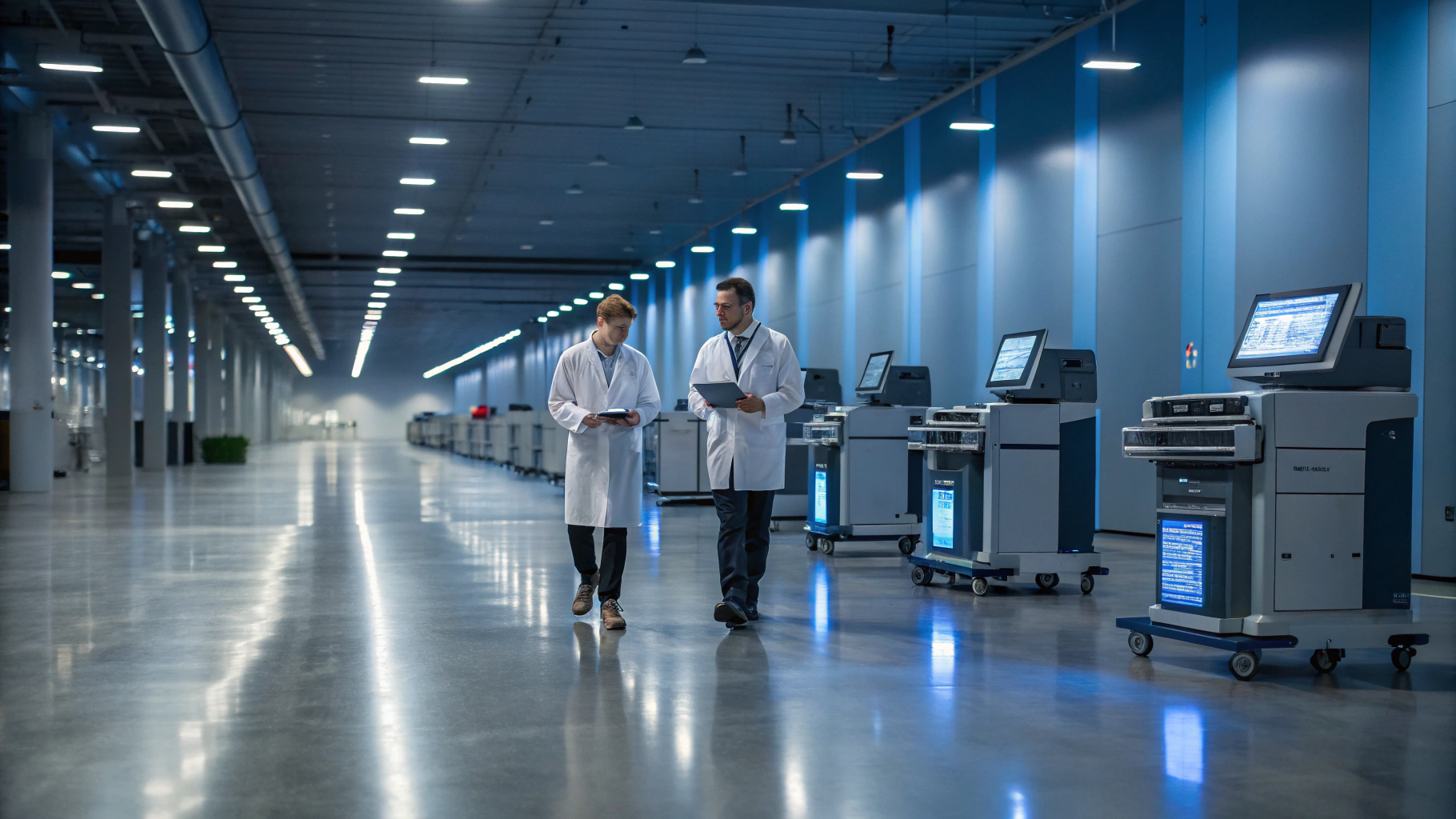 Складской терминал и инженерная служба EuroMed Tech в Москве